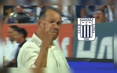Alianza Lima presentará reclamo por gestos polémicos de Juan Reynoso en Matute