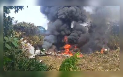 Avión de la Fuerza Aérea de Colombia se Estrella en Putumayo con 80 personas a bordo