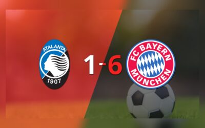 Bayern Múnich golea 6-1 en la Champions League y roza la clasificación.