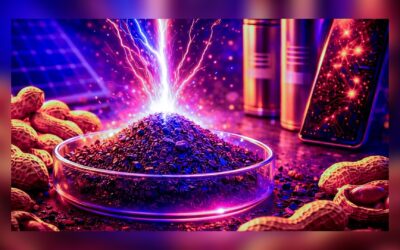 Científicos australianos convierten cáscaras de maní en material para Baterías en 10 minutos