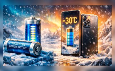 Científicos chinos crean batería para celulares que soporta -30°C durante 4.500 horas