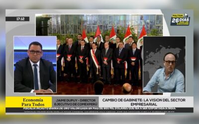 Comex EXHORTA a nuevo gabinete Arroyo a respetar leyes del Congreso y costos fiscales