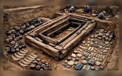 Descubrimiento en China: hallan 45 tumbas prehistóricas de una civilización de 5.000 años