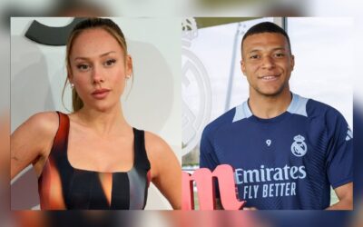 Ester Expósito asiste al Bernabéu y disfruta del partido de Kylian Mbappé en palco VIP