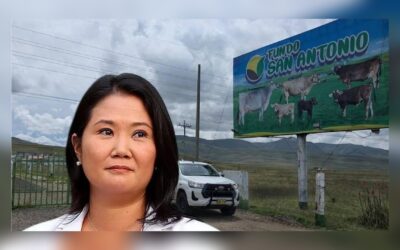 Keiko Fujimori visita fundo San Antonio, relacionado con familia de minera en La Rinconada