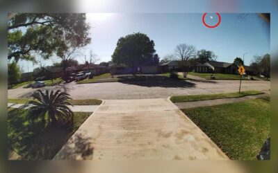 A melon-sized meteorite crashes through the roof of a house in the U.S.