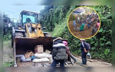 MUJER FALLECE y VIVIENDAS SEPULTADAS por huaico en Ayabaca, Piura durante lluvias en Perú