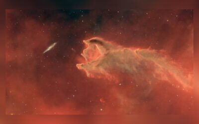 Monstruo cósmico a 1.300 años luz: imagen del glóbulo cometario ‘mano de Dios’