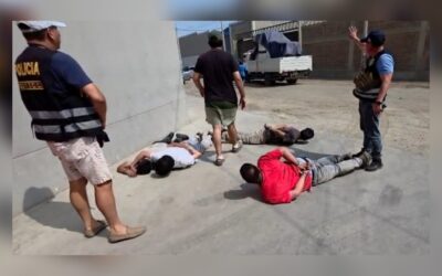 Policía desarticula BANDA CRIMINAL dedicada al robo en la zona industrial de Lurín