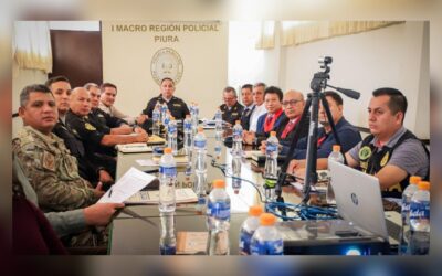 Presidente de la Corte de Sullana Asiste a reunión del Comando de Coordinación en Piura