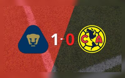 Pumas Unam gana 1-0 a Club América en el clásico capitalino con gol agónico de penal