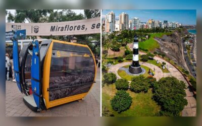 Teleférico de Miraflores: estaciones listas, funcionamiento previsto en 7 semanas