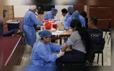Más de 150 trabajadores de la Corte del Santa participan en campaña de salud preventiva