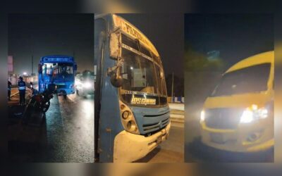 Tres atentados en el Transporte Público de Lima: un chofer asesinado y varios heridos