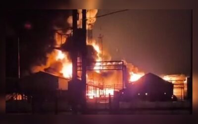 Ucrania Ataca refinería en Rusia vital para su maquinaria bélica; hay cuatro muertos