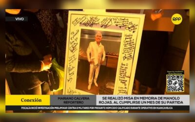 Manolo Rojas: emotiva misa por el primer mes de su fallecimiento en Lima