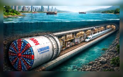 Driller in China: World Record for Excavating 89 Meters Under the Yangtze River