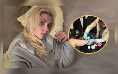 Taylor Momsen: bitten by a venomous spider during AC/DC tour