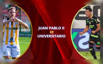 Universitario vs Juan Pablo II EN Vivo: hora, canal y cómo ver el duelo por la fecha 13